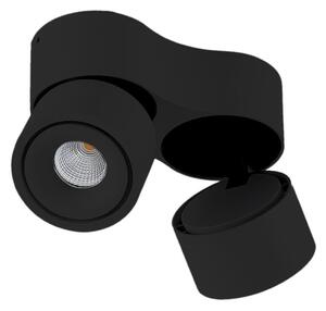 Stropní Lampa Arcchio, Rotari, stmívatelné, Černá, Obývací pokoj, Hliník, Moderní