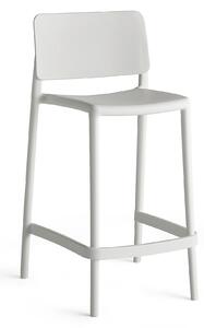 AJ Produkty Barová židle RIO, výška sedáku 650 mm, bílá