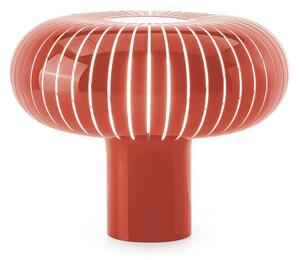Stolní lampa Kartell, Teresa, stmívatelné, Oranžová, Obývací pokoj, Plast, Design
