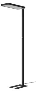 Stojací Lampa Arcchio, Timon, stmívatelné, Černá, Pracovna, Hliník, Moderní