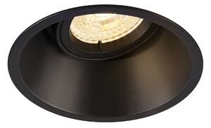 LA 113140 Vestavné svítidlo HORN -T, černé matné, GU10, max. 50 W - BIG WHITE (SLV)