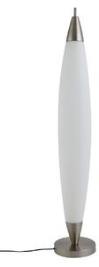 Stojací Lampa Lucande, Tarell, stmívatelné, Bílá, Obývací pokoj, Plast, Moderní