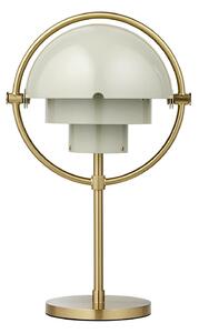 Stolní lampa GUBI, Multi-Lite, stmívatelné, Zlatá / mosazná, Obývací pokoj, Kov, Design