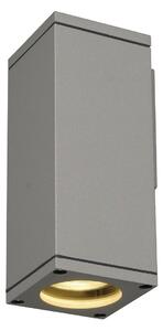 LA 229524 Nástěnné svítidlo THEO WALL OUT, hranaté, stříbrošedé, GU10, max. 35 W - BIG WHITE (SLV)