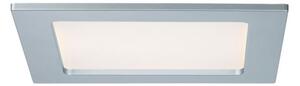 P 92080 Zápustný LED panel hranatý 12W 2700K matný chrom IP44 - PAULMANN