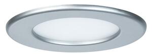 P 92070 Zápustný LED panel kulatý 6W 4000K matný chrom IP44 - PAULMANN
