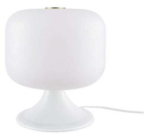 Stolní lampa Globen Lighting, stmívatelné, Bílá, Obývací pokoj, Sklo
