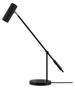 Stolní lampa Globen Lighting, Černá, Obývací pokoj, Kov