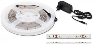 Ecolite LED páska DX-SMD3528-BI/5M LED set včetně adaptéru, 60xSMD/m, 5m, 4,8W