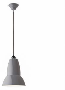 Závěsná svítidlo Anglepoise, Original 1227 Midi, stmívatelné, Šedá, Obývací pokoj, Kov, Design