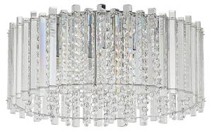 Stropní Lampa Lucande, Limana, stmívatelné, Metalická, Obývací pokoj, Kov, Design
