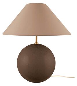Stolní lampa Globen Lighting, IRIS, Hnědá / Rezavá, Obývací pokoj, Sklo, Vintage