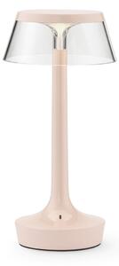 Stolní lampa FLOS, Bon jour unplugged, stmívatelné, Pudrová, Chodba, Plast, Design