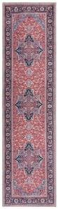 Flair Rugs, Běhoun Hebden Windsor Red, 60x230, červená, ložnice
