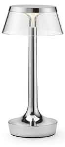 Stolní lampa FLOS, Bon jour unplugged, stmívatelné, Metalická, Chodba, Plast, Design