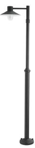 Lund 1 Venkovní Parková Lampa pro Concrete Anchor Black