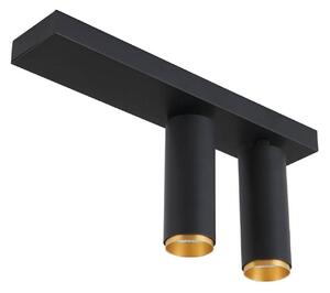 Stropní Lampa LOOM DESIGN, X-Beam, stmívatelné, Černá, Obývací pokoj, Hliník, Moderní
