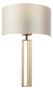 Endon 95452 - Nástěnná lampa 1xE27/10W/230V béžová/zlatá