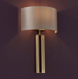 Endon 95452 - Nástěnná lampa 1xE27/10W/230V béžová/zlatá