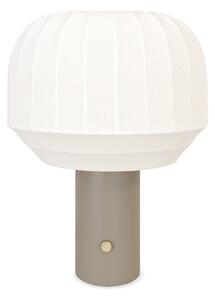 Stolní lampa Northern, Tradition, stmívatelné, Bílá, Obývací pokoj, Tkanina / Textil, Design