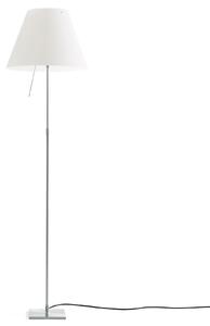 Stojací Lampa Luceplan, Costanza, Bílá, Obývací pokoj, Kov, Design