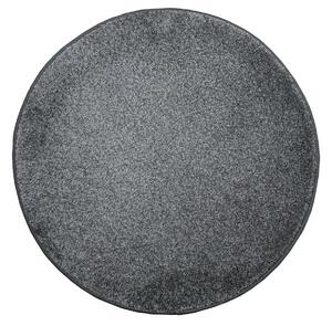 Vopi Kusový koberec Laguna tmavě šedá kruh - 200x200 (průměr) kruh cm