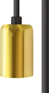 Nowodvorski Lighting Vodič s objímkou CAMELEON 8666 CAMELEON CABLE E27 černá/zlatá 1,5 m