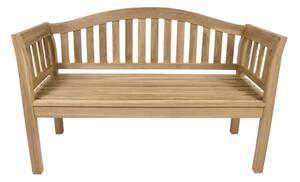 Zahradní lavice DIVERO 2místná, neošetřená, 131,5 cm