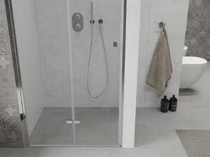 Mexen Lima, skládací sprchové dveře do otvoru 95 x 190 cm, 6mm čiré sklo, chromový profil, 856-095-000-01-00