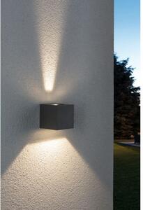 P 18000 Nástěnné svítidlo LED Cybo 2x3W šedé 80x80mm - PAULMANN