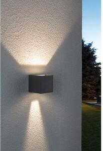 P 18000 Nástěnné svítidlo LED Cybo 2x3W šedé 80x80mm - PAULMANN