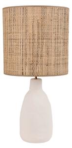 Stolní lampa MARKET SET, Portinatx, Bílá, Obývací pokoj, Keramika, Design