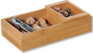 Dřevěný box na ořechy s louskáčkem Nut, 30x16x7,5 cm