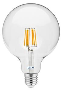 GTV LED žárovka LD-G125FL8-30 Světelný zdroj LED, FILAMENT, G125, teplá