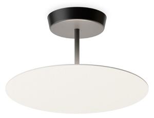 Stropní Lampa Vibia, Flat, stmívatelné, Bílá, Obývací pokoj, Kov, Skandinávský