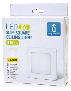 Aigostar - LED Stropní přisazené svítidlo LED/9W/230V 4000K 12,2x12,2 cm bílá