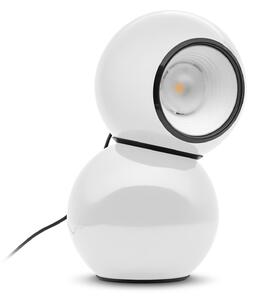 Stolní lampa Stilnovo, Gravitino, stmívatelné, Bílá, Obývací pokoj, Kov, Design
