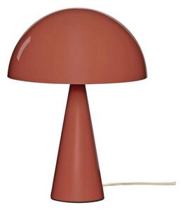 Stolní lampa Hübsch, Mush Mini, Červená, Obývací pokoj, Kov, Moderní