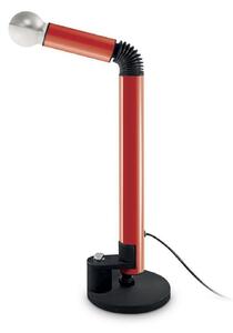 Stolní lampa Stilnovo, Periscopio, Červená, Obývací pokoj, Kov, Design