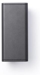 MIZZI SQ II nástěnná antracitová 230V LED 2x12W IP54 3000K - RED - DESIGN RENDL