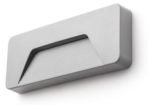 RED R11950 RENO SQ INDR nástěnná šedá 230V LED 3W IP65 3000K - RED - DESIGN RENDL