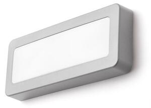 RED R11951 RENO SQ DR přisazená šedá 230V LED 5W IP65 3000K - RED - DESIGN RENDL