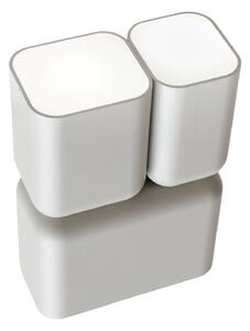 Nástěnná Svítidla &Tradition, Tabata, stmívatelné, Šedá, Obývací pokoj, Hliník, Design