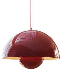 Závěsná svítidlo &Tradition, stmívatelné, Červená, Obývací pokoj, Kov, Design