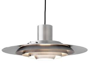 Závěsná svítidlo &Tradition, P376 KF1, stmívatelné, Metalická, Obývací pokoj, Kov, Design