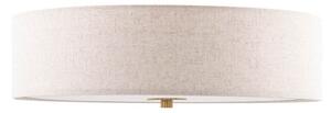 Stropní Lampa Globen Lighting, Béžová, Obývací pokoj, Tkanina / Textil