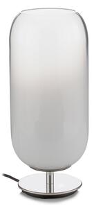 Stolní lampa Artemide, Gople Mini, Bílá, Obývací pokoj, Sklo, Design