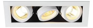 LA 115531 KADUX GU10 III matná bílá 230V GU10 3x50W - BIG WHITE (SLV)