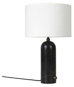 Stolní lampa GUBI, stmívatelné, Černá, Obývací pokoj, Mramor
