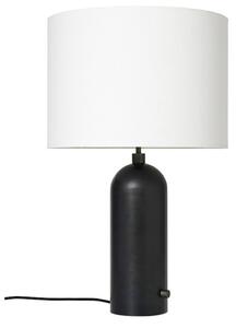 Stolní lampa GUBI, stmívatelné, Černá, Obývací pokoj, Mramor